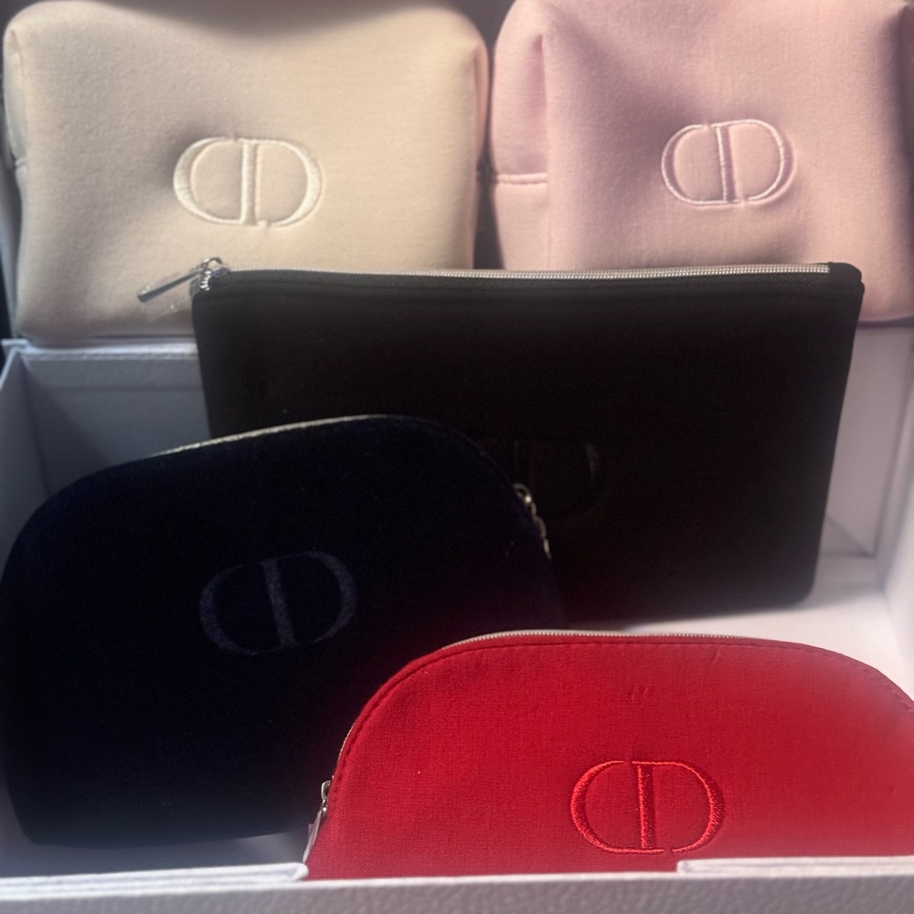 Dior GWP Pouch Set of 5 with Dior Box - Picture 8 of 9
